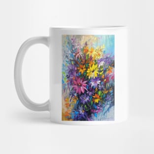 Bright dance of flowers Mug